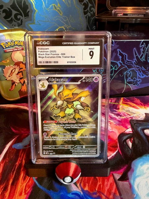 Alakazam - CGC MINT 9 - BLACK STAR PROMO 2025 Mega Ev