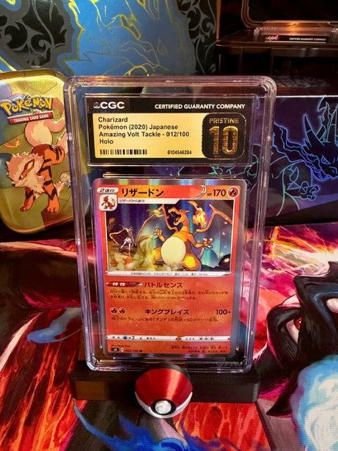 Charizard - CGC PRISTINE 10 - JPN 2020 SWSH Amazing Volt Tackle HOLO